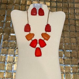 Tourmaline stone statement set